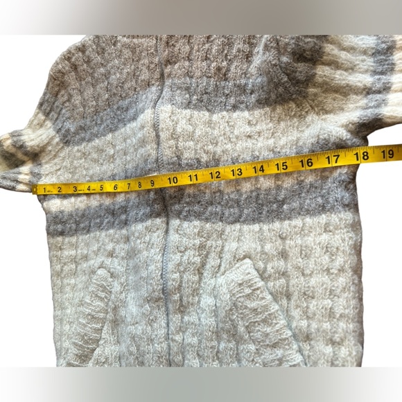 Vintage Caldwell Pure Virgin Wool Zip Up Cardigan Sweater Jacket Men’s M - Picture 3 of 6